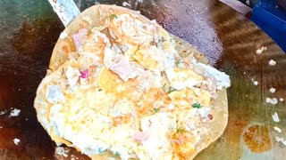 Biggest Egg Roll Making IN GHAZIABAD 🤩 Rs 100₹ 😱 Indian Street Food 😱 [upl. by Atterahs]