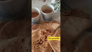 Priya khabra Chai paraontha 🙉 khuba bhalo 💃 parathachaiparatha shortsfeed [upl. by Kcirej]