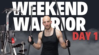 Weekend Warrior 11  Chest Back amp Arms  bowflex bowflexXCEED XTREME weekendwarrior [upl. by Nossila]