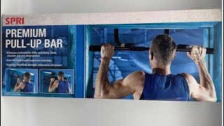 SPRI Premium Pull Up Bar Assembly [upl. by Bandler]