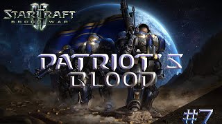 Starcraft Brood War  Terran Campaign Mission 7 Patriots Blood [upl. by Hillier51]