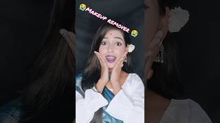 makeup remover challenge 😱🤯shortvideo youtubeshorts trending shorts [upl. by Merna]