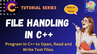 File Handling in C Explained using Programs  C Tutorial for Beginners  Open Read Write files [upl. by Ahsenat]