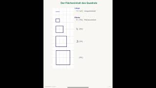 73 01 Flächeninhalt des Quadrats [upl. by Hanforrd938]