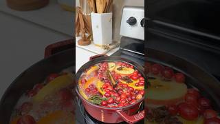 Christmas SimmerPot🥰 asmr mealprep viralshort diy cooking cookingtime baking bakingtime [upl. by Ellennad]