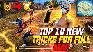 TOP10  GRANDMASTER  SECRET TIPS amp TRICKS  Free fire Rank push Tips [upl. by Burn]