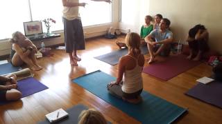 Yoga Adjustments with Tim Feldmann Kapotasana from Ashtanga Yoga Second Series [upl. by Ailenroc]