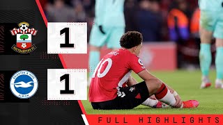 HIGHLIGHTS Southampton 11 Brighton  Premier League [upl. by Scribner]