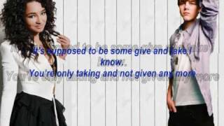 Justin Bieber ft Jessica Jarrel  Overboard  lyrics [upl. by Adohr461]