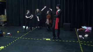 Year 10 GCSE Drama Epic Theatre project  Poverty  performance 1 [upl. by Eberta412]