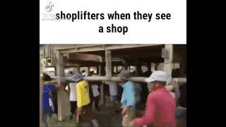 Shoplifters when they see a shop shorts memes [upl. by Noguchi]