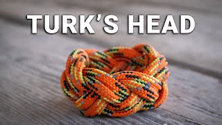 How to Tie a Turk’s Head Knot Quick Guide [upl. by Enitsyrk]