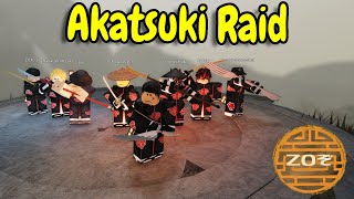 DESTROYING A SERVER AS THE AKATSUKI  Roblox ZOぞ [upl. by Washington]