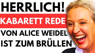 💥GENIALE KABARETT REDE VON ALICE WEIDEL ÜBER DIE AMPEL  AMPEL TOBT💥 [upl. by Symon]