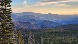 Flattop Mtn and Hallett Peak in the November Snow [upl. by Ysor8]