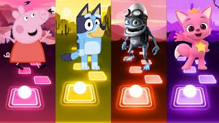 Peppa Pig Exe 🆚 Bluey Exe 🆚 Crazy Frog Exe 🆚 Pinkfong Exe  Who is Win 🏅🎯 exe fnf [upl. by Dleifyar829]