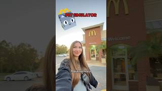 Пробую хеппи мил Pet simulator в американском макдональдсе 🍟🇺🇸 сша фастфуд еда макдональдс [upl. by Petty]