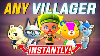 How To Spawn ANY Villager on Your Island In 5 MINS  Animal Crossing New Horizons  2021 Guide [upl. by Castorina]