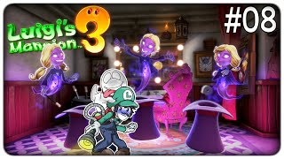 SONO FINITO IN UNO SPETTACOLO DI MAGIA MA LE 3 ILLUSIONISTE MI BULLIZZANO  Luigis Mansion 3 ep08 [upl. by Akiaki623]