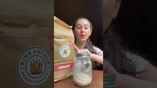 Sourdough Starter Day 1 process [upl. by Aihsena]