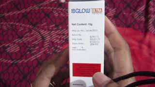 IB GLOW Ultra depigmenting cream [upl. by Zeni]