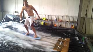 Home made flowrider in use [upl. by Demaria500]