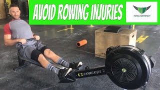 3 Tips To Avoid Rowing Injuries [upl. by Anrahc]