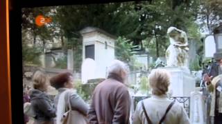 Thierry Le Roi au Père Lachaise par la ZDF Télévision Allemande [upl. by Paulo]