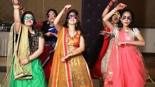 Sisters Dancing at Ladies Sangeet  Indian Wedding Dance Video  Choreography By Step2Step [upl. by Yojenitsirk246]