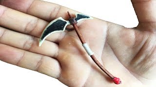 How To Make Mini Death Scythe from Popsicle Sticks  DIY [upl. by Vidda]