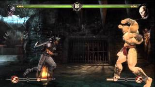 MK9 KABAL VS GORO  Tower [upl. by Bowne]