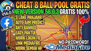 FREE NEW 8 BALL POOL CHEAT 2024 AIM TOOL LONG 3 LINE WORK ALL DEVICE 100 NO BANNED [upl. by Garmaise]