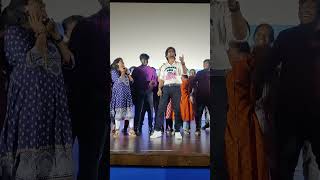 Hero Nani dance performance at Odiyamma song launch event nani naturalstarnani telugumovies [upl. by Anna-Maria]