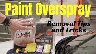 Paint Overspray on Car Darrens tricks for removal [upl. by Lamond]