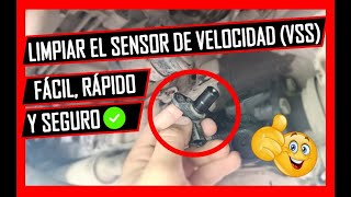 🔥 Como LIMPIAR El SENSOR De VELOCIDAD VSS De Tu CARRO 🔥Fácil Rápido y Económico ✅ [upl. by Arimas264]