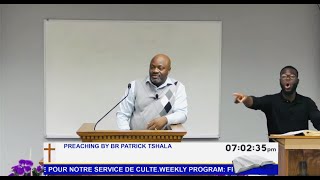 Preaching By Br Patrick Tshala 08092024 quotTheme Gods Tabernaclequot [upl. by Bowra599]