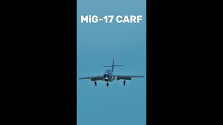 MiG17 CARF  giant scale jet turbine RC model jet rcjet aviationcz [upl. by Fanny119]