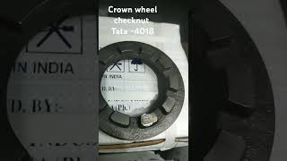 Crown Wheel Checknut TATA31184018 [upl. by Ailerua]