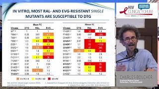 Resistance Characteristics of Integrase Inhibitors  Charles Boucher MD PhD [upl. by Arinaj]