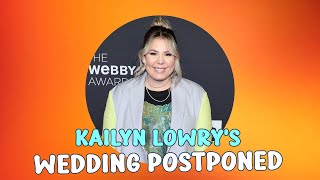 Kailyn Lowry Opens Up Why Her Wedding to Elijah Scott is Postponed [upl. by Otnas]