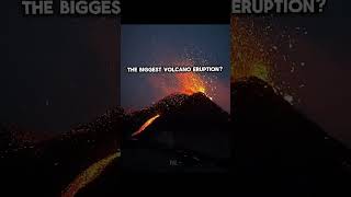 Biggest Volcanic eruptions💀 shorts volcano edit youtubeshorts [upl. by Iaoh783]