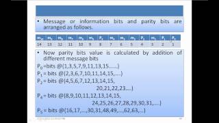 Information Coding Theory Part 12  Nonsystematic Hamming Code 1410 hamming Code [upl. by Cortie393]