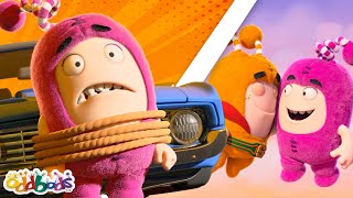 ODDBODS  NEW  🦸Slick the SUPERHERO 🦸  Best Oddbods Full Episode  Funny Cartoons for Kids [upl. by Marna]