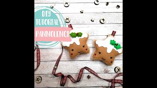 DIY Tutorial Stellina di Natale in PannolenciDIY Felt Christmas Star Step by Step Tutorial [upl. by Medarda]