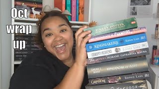 READING WRAP UP  all the books I read in OCTOBER 2024 [upl. by Vladimir]