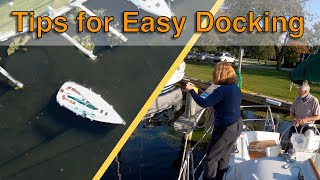 Tips for Easy Docking  Handling a New Boat [upl. by Alyahsat]