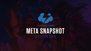 Give me a Quest META SNAPSHOT BREAKDOWN  Tempo Storm Hearthstone Saviors of Uldum [upl. by Fortier970]