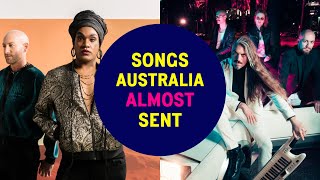 Eurovision Songs Australia Almost Sent 2019  2022  Second Places in Australian National Finals [upl. by Ahsele]