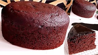 Perfect Eggless 12 kg Chocolate Sponge Cake Without Oven  Basic Chocolate Sponge Cake Recipe [upl. by Briscoe]