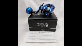 REEL DAIWA ARDITO SW TWS BAITCASTING REEL 2021 [upl. by Elatnahs]